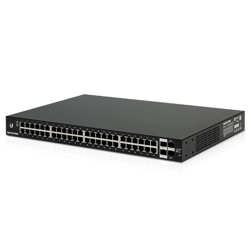 UBIQUITI ISP Edge Switch 48 Port,Layer 2/3,PoE+,48 Gigabit RJ45, 2 SFP+ ports, 2 SFP ports, 500W
